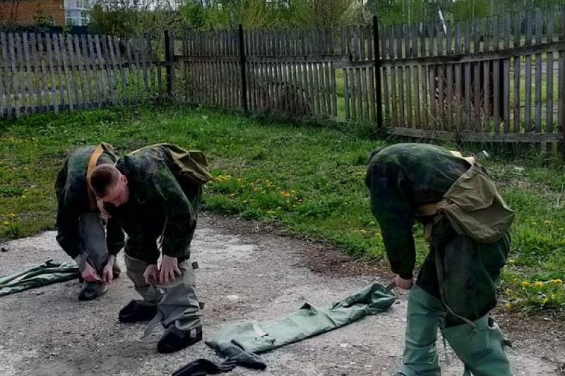 Весенний день призывника