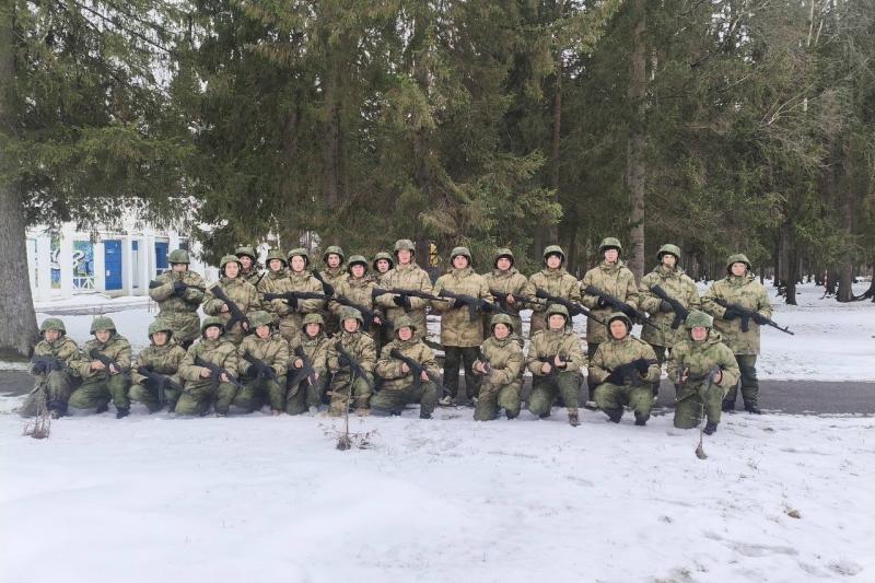 Учебные сборы в Нечайке