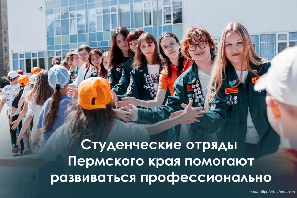 Студенческие отряды Пермского края